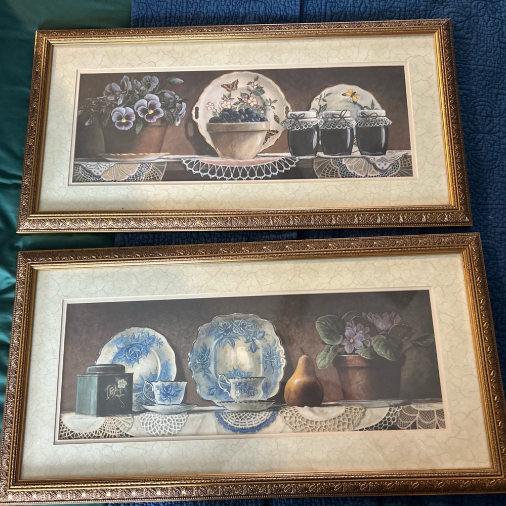 Set of Americana Still-Life Framed Prints